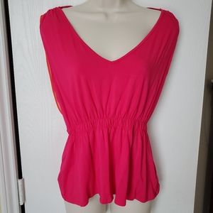 Neiman Marcus Wilster Tank Blouse Top